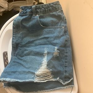 Charlotte Russe denim shorts